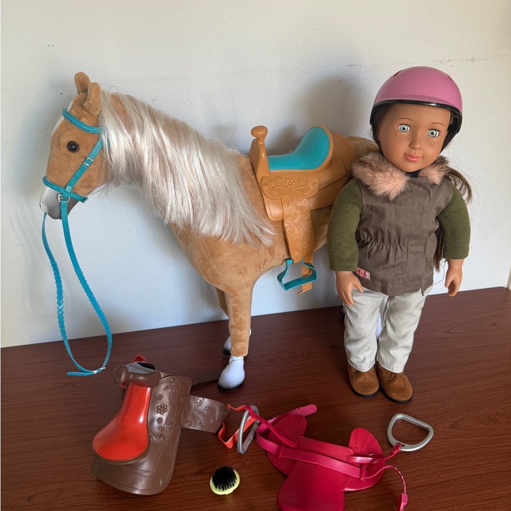 Generation Doll & My Life Horse Riding Set – Doll, Horse & Accessories!